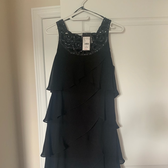 COPY - NWT Laura Petite | Black Cocktail Dress | Size: 10 - Picture 3 of 4